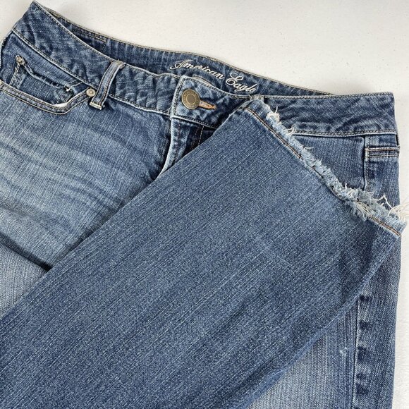 Jeans Boyfriend American Eagle Taille 0 Délavé - Occasion Très Bon état